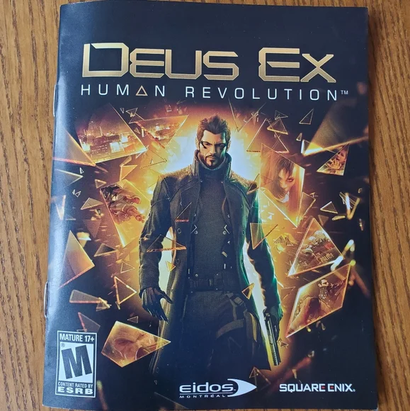 PS3 Deux Ex Human Revolution Game